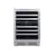 Avallon 24 Inch Wide 45 Bottle Capacity Dual Zone Wine Cooler with Left Swing Door AWC242DZLH - alternate 2